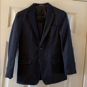Boys 14 R Navy 2 pc Suit